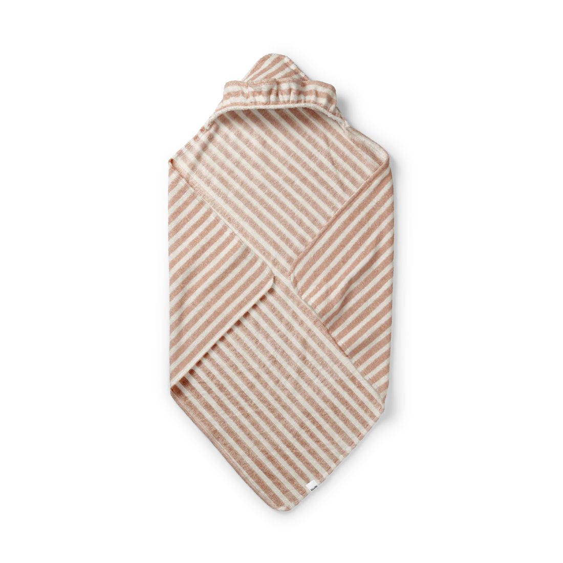 HOODED TOWEL CANDY STRIPES